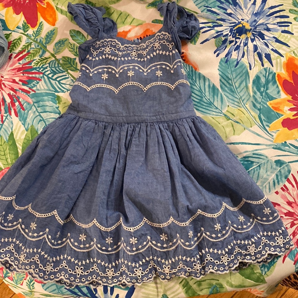 Denim look cat & Jack dress